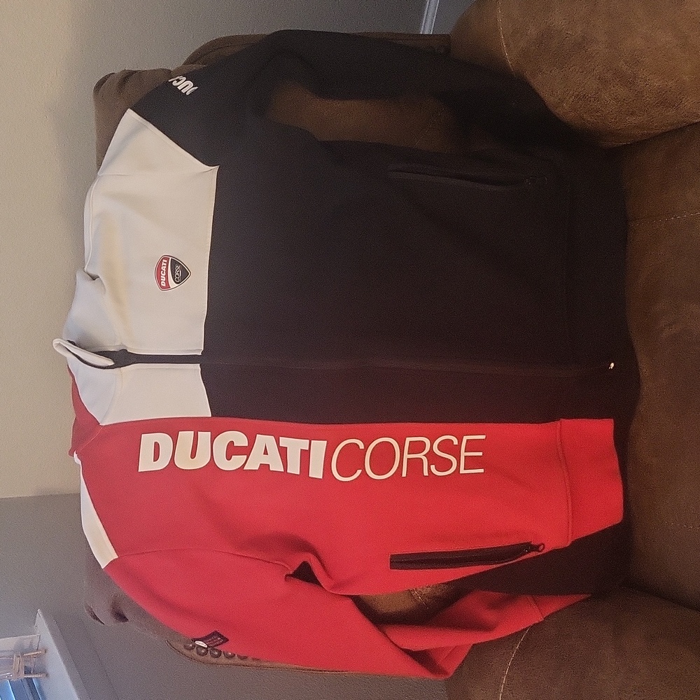 Ducati zip up hoodie